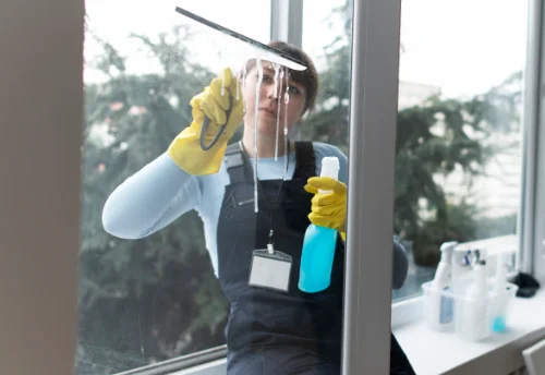 Nettoyage de vitres intérieures et extérieures à Auzances
